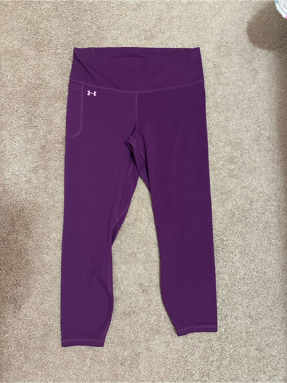 Under Armour Purple Performance Leggings